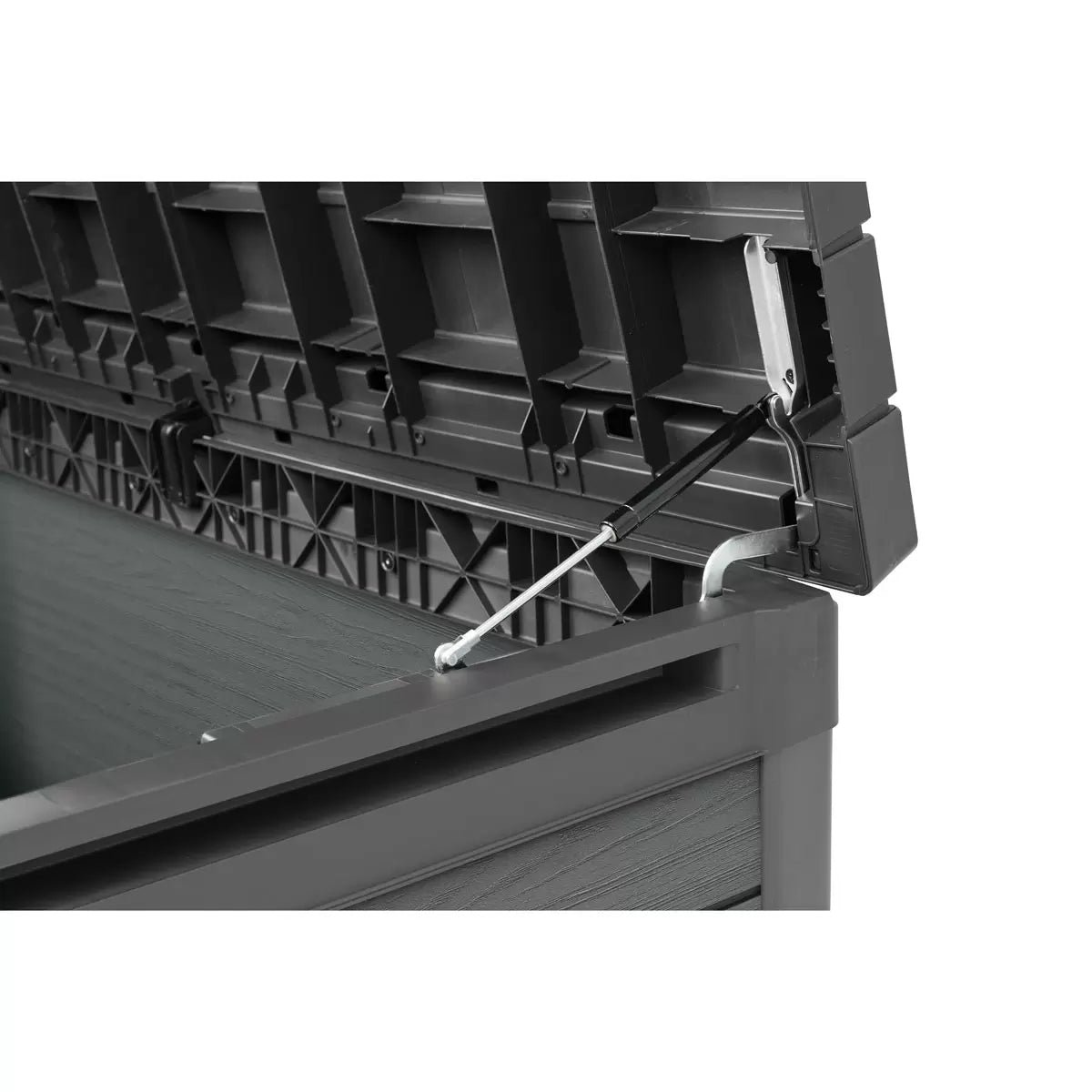 Keter Cortina 570L Plastic Storage Box – Grey - Image 5