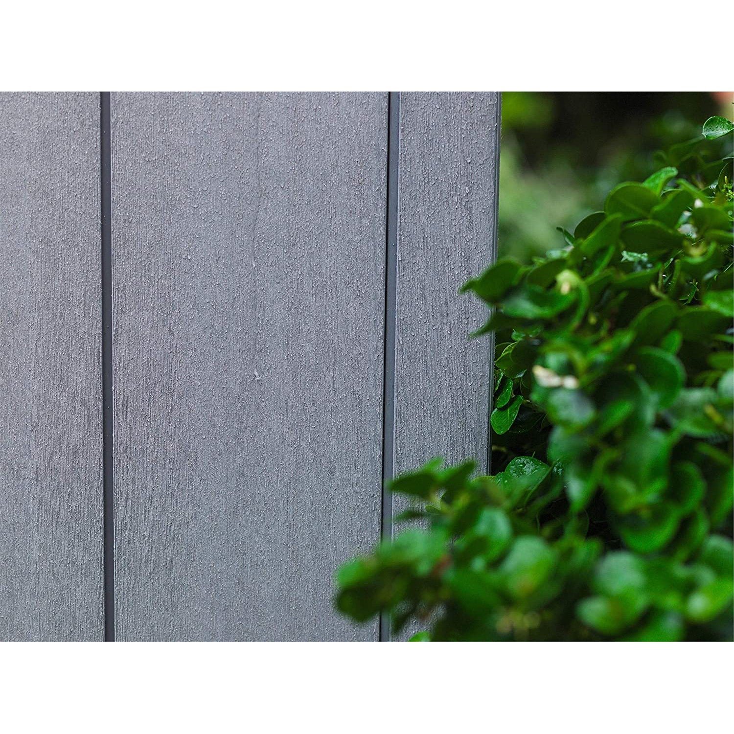 Keter 11’x 7′ Artisan Heavy Duty Plastic Pent Shed – Grey - Image 8