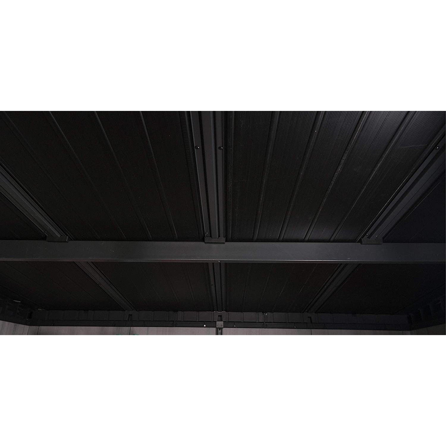 Keter 11’x 7′ Artisan Heavy Duty Plastic Pent Shed – Grey - Image 4