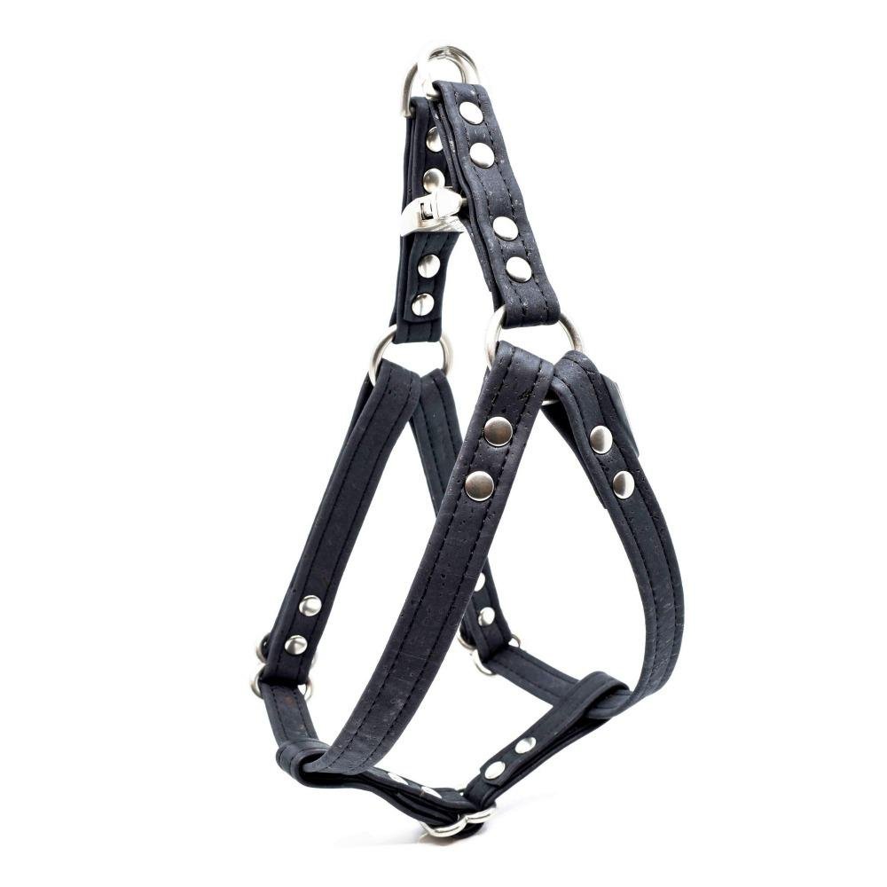 Black Cork Dog Harness