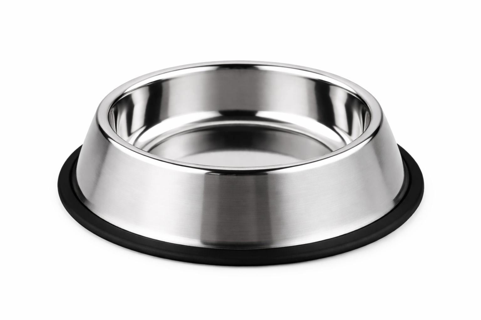 Non-Slip Stainless Steel Dog Food and Water Bowl – Durable, Anti-Spill Pet Dish with Rubber Base for Stability - Image 2