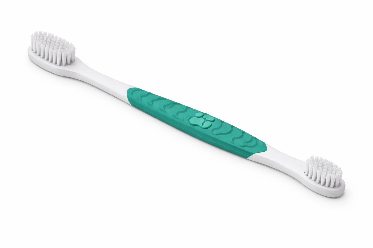 Ergonomic Pet Toothbrush – Double-Sided Dog and Cat Toothbrush for Plaque Removal and Gum Care